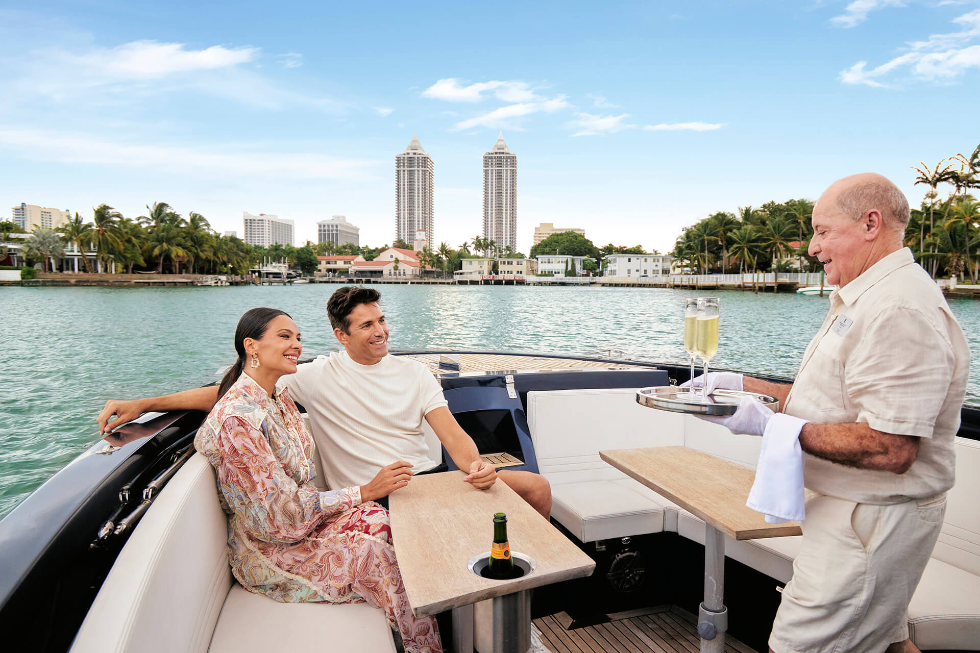 Ritz Carlton Residences Miami Beach Private Captained Day Yacht
